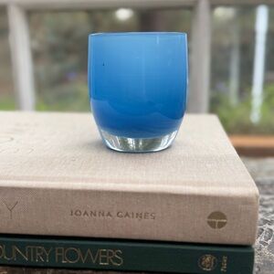 Retired Pre Triskelion “Power” Glassybaby Blown Votive Candle Holder Collectible